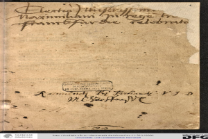 Ein altes Dokument mit handgeschriebener Schrift, das einen Brief der deutschen Regierung an den Präsidenten der Vereinigten Staaten enthält, mit Wasserzeichen am unteren Rand.